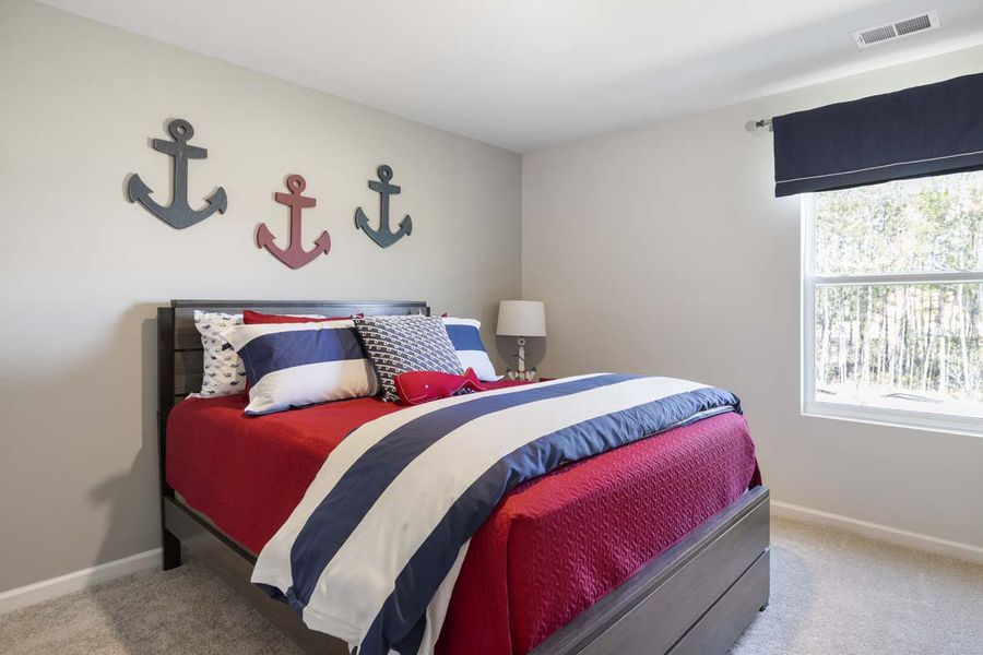 Representative furnished interior of a home built from the GALEN by D.R. Horton in The Pines at New Hampstead, Savannah (Image 38).