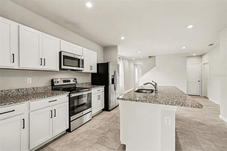 Furnished interior view inside a new home in , New Port Richey (Image 11).