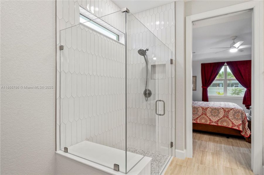 Furnished interior view inside a new home in Del Webb Tradition, Port St. Lucie (Image 9).