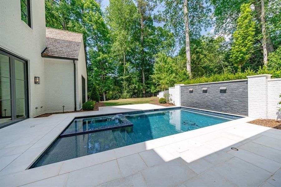 Exterior details and patio area of a home in , Atlanta (Image 39). Exterior details and patio area of a home in , Atlanta (Image 39).