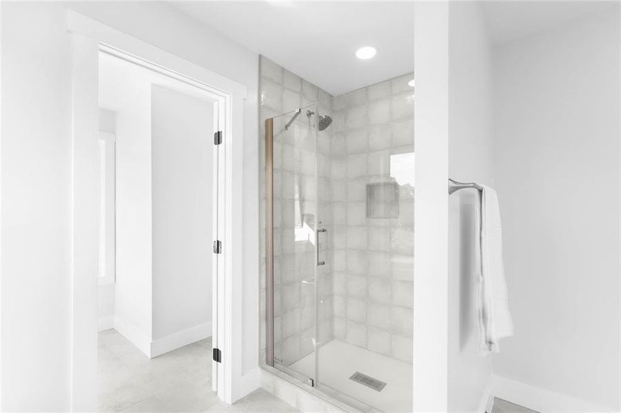 Furnished interior view inside a new home in , Canton (Image 41).