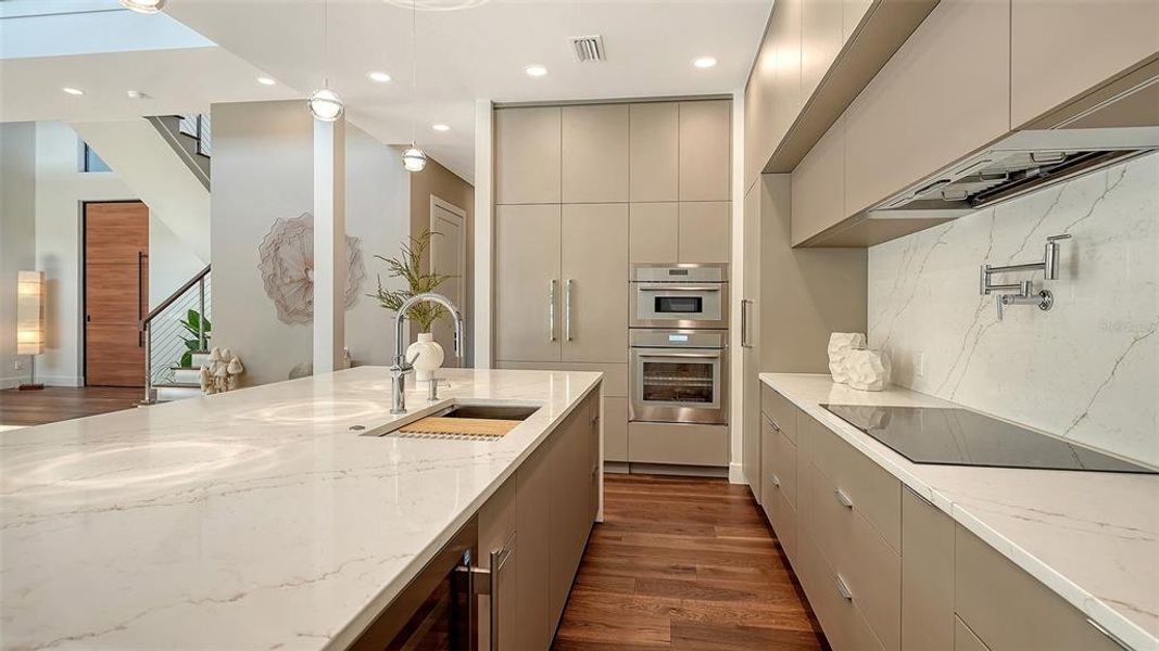 Furnished interior view inside a new home in , Sarasota (Image 45).