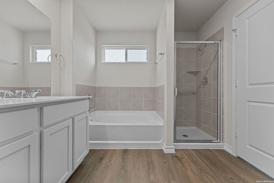 Furnished interior view inside a new home in Steele Creek, Cibolo (Image 7).