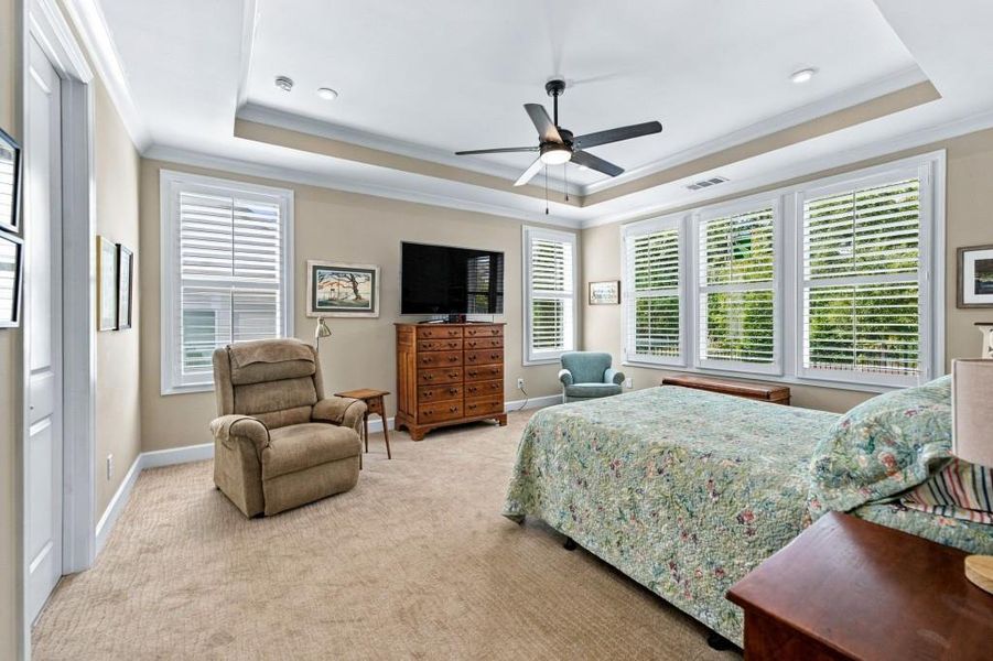 Furnished interior view inside a new home in , Hoschton (Image 17).