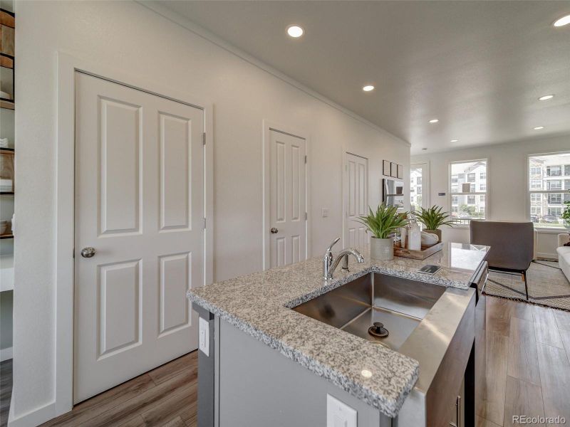 Furnished interior view inside a new home in , Commerce City (Image 5).