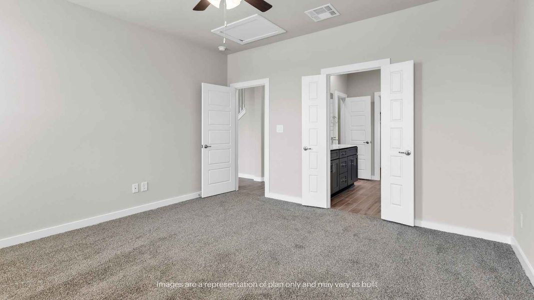 Spacious, unfurnished interior of a new home in Homestead at Parks Bell Ranch, Odessa (Image 21).
