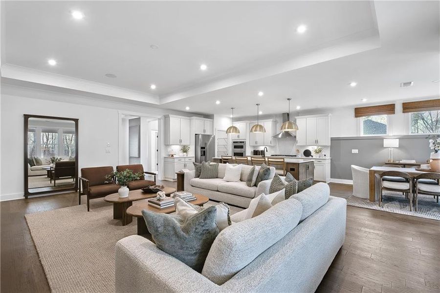 Furnished interior view inside a new home in , Villa Rica (Image 10).