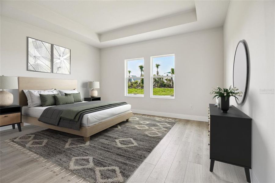 Furnished interior view inside a new home in Waterset Tradition Series, Apollo Beach (Image 7). Furnished interior view inside a new home in Waterset Tradition Series, Apollo Beach (Image 7).