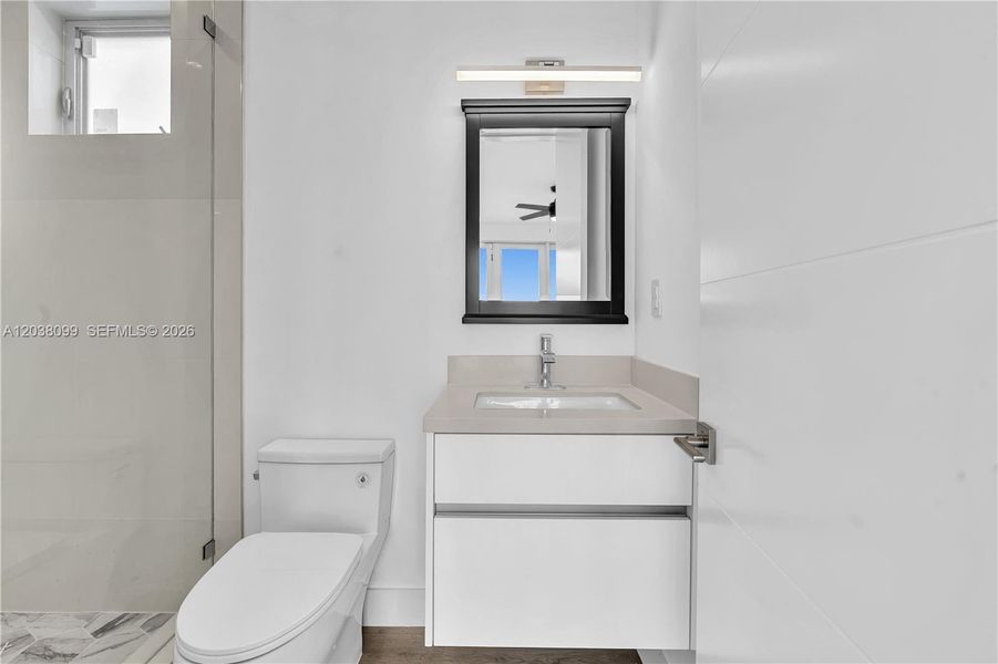 Furnished interior view inside a new home in , Miami (Image 5).