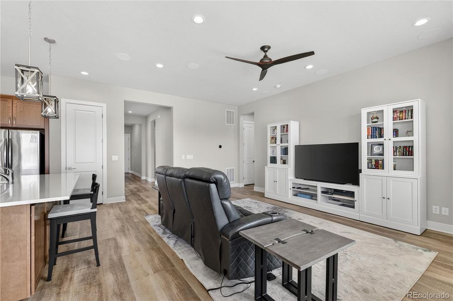 Furnished interior view inside a new home in , Castle Rock (Image 28). Furnished interior view inside a new home in , Castle Rock (Image 28).