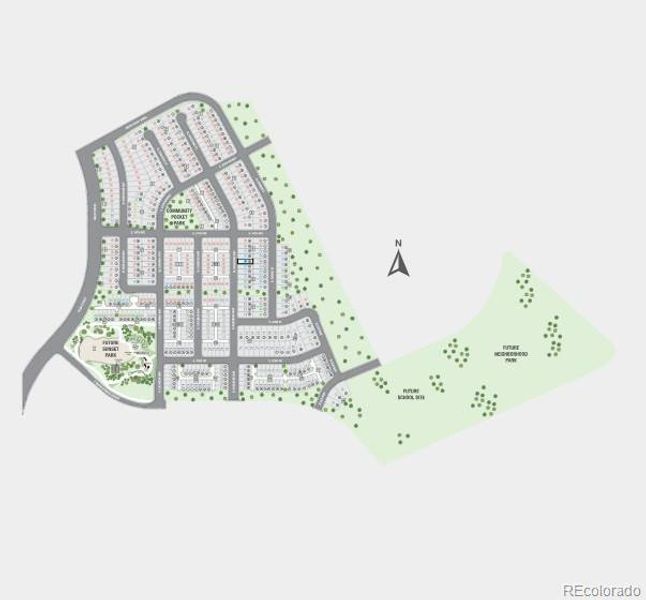 Aurora Highlands Site Map Aurora Highlands Site Map