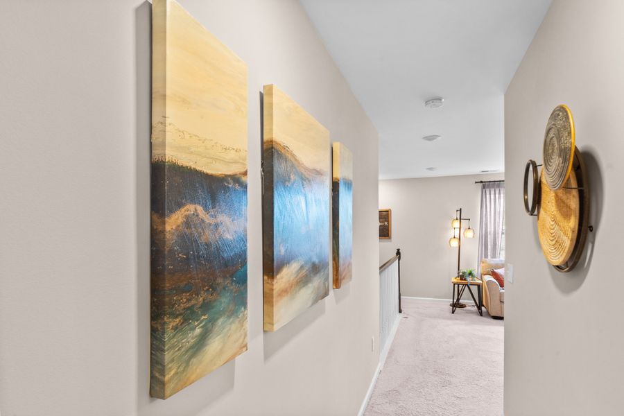 Representative furnished interior of a home built from the The Cherry Grove by Chesapeake Homes in The Willows, Loris (Image 32).