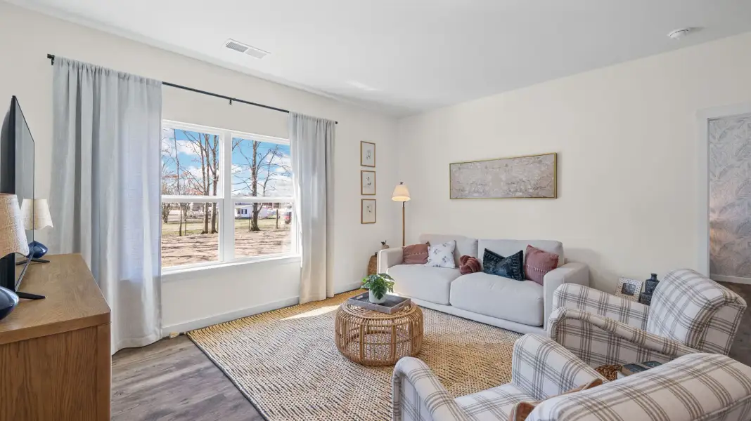 Furnished interior view inside a new home in The Hideaway at Edgestone, Ooltewah (Image 26).