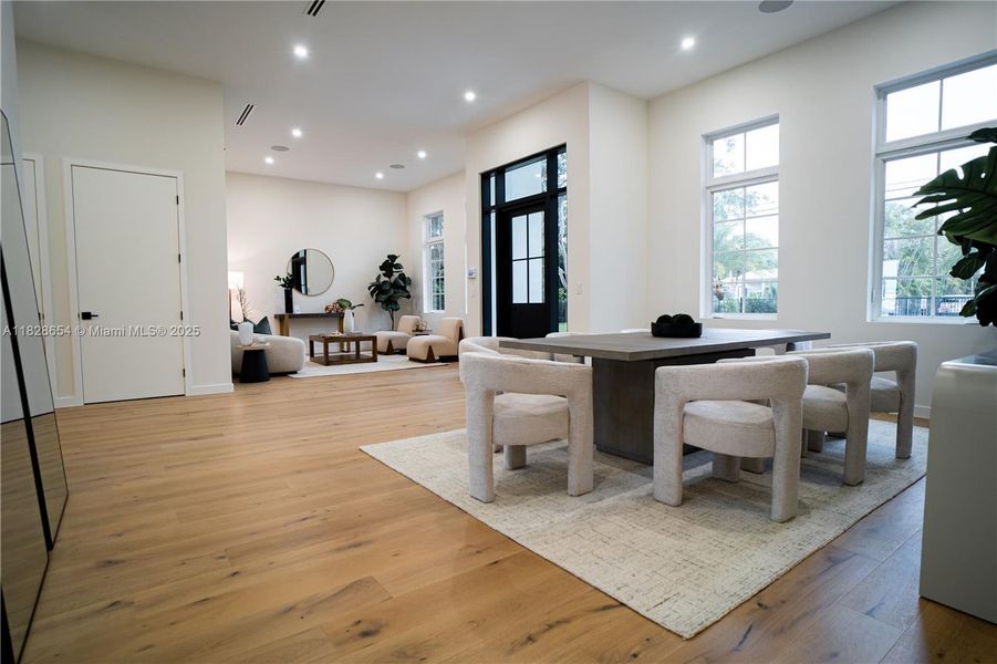 Furnished interior view inside a new home in , Miami (Image 5). Furnished interior view inside a new home in , Miami (Image 5).