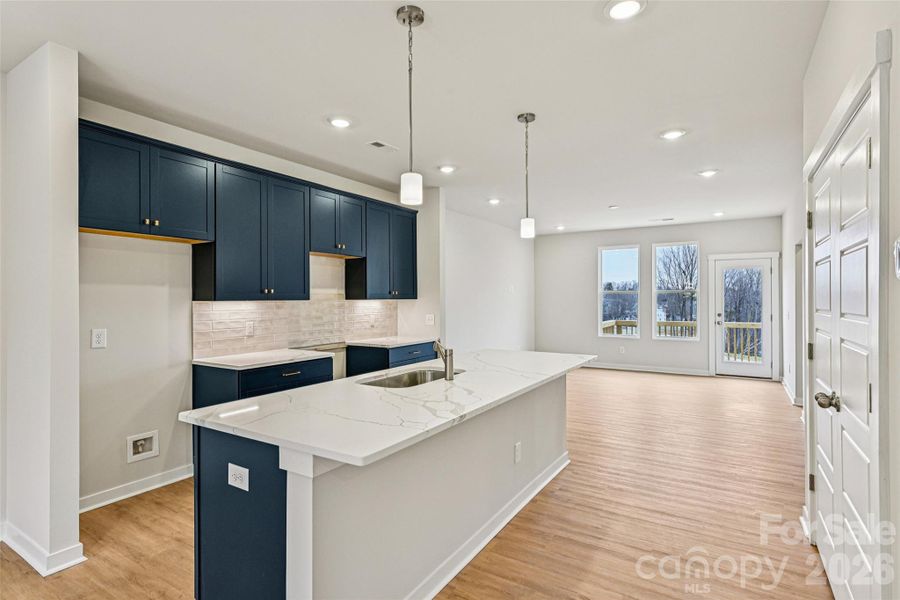 Furnished interior view inside a new home in , Huntersville (Image 5).