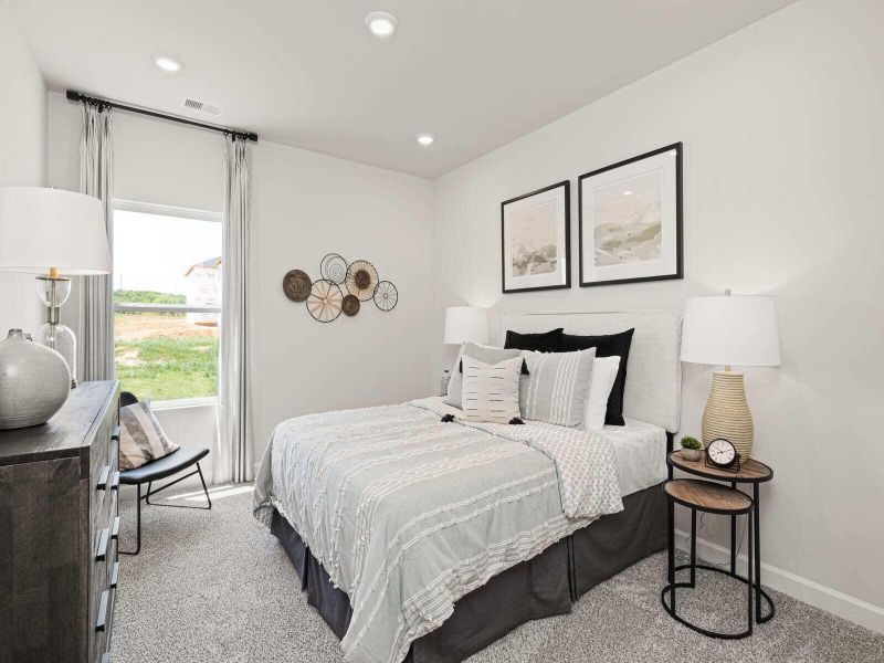 Furnished interior view inside a new home in The Coves at Lakes of Cane Bay, Summerville (Image 5).