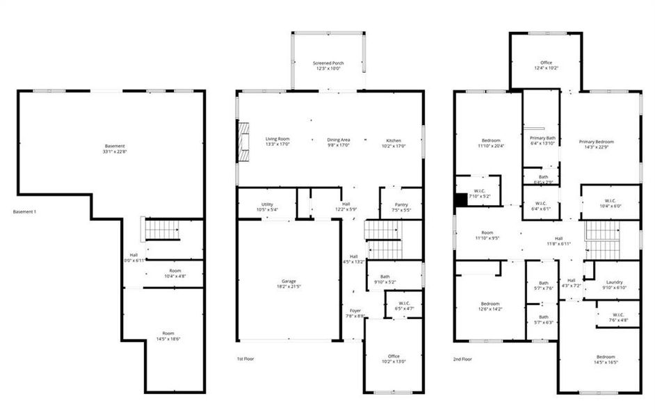 2D floor plan layout of this home in , Atlanta, GA (Image 34). 2D floor plan layout of this home in , Atlanta, GA (Image 34).