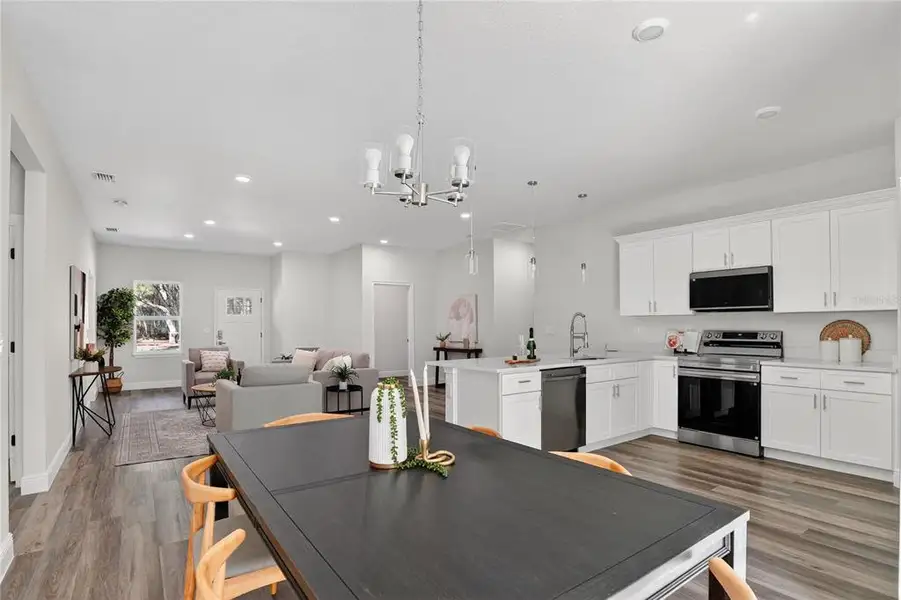 Furnished interior view inside a new home in , Citrus Springs (Image 7).