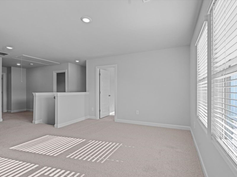 Spacious, unfurnished interior of a new home in The Farm at Wells Creek - Heritage Collection, Gray Court (Image 13).