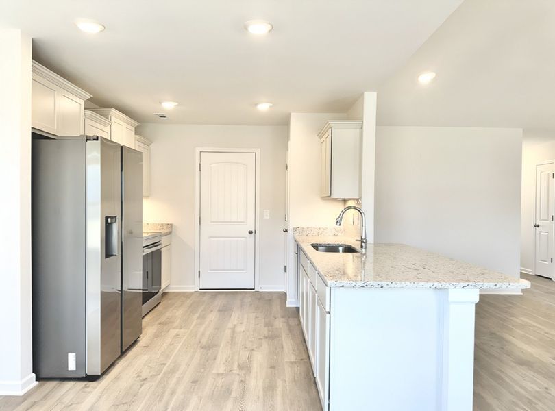 Furnished interior view inside a new home in Wheatfield, Shelbyville (Image 3). Furnished interior view inside a new home in Wheatfield, Shelbyville (Image 3).