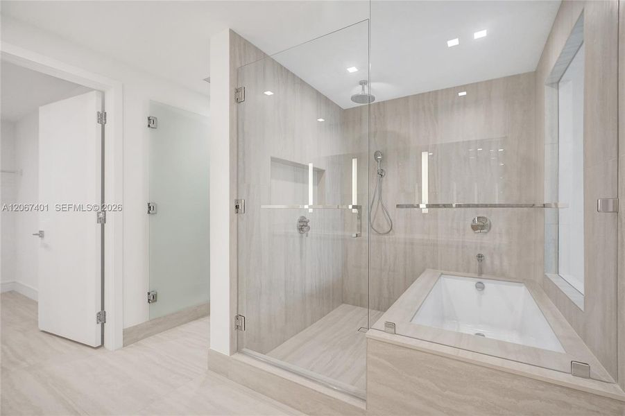 Furnished interior view inside a new home in , Miami (Image 14).