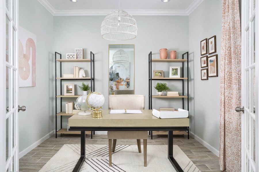 Representative furnished interior of a home built from the Anclote by Mattamy Homes in Wellen Park, Venice (Image 13).