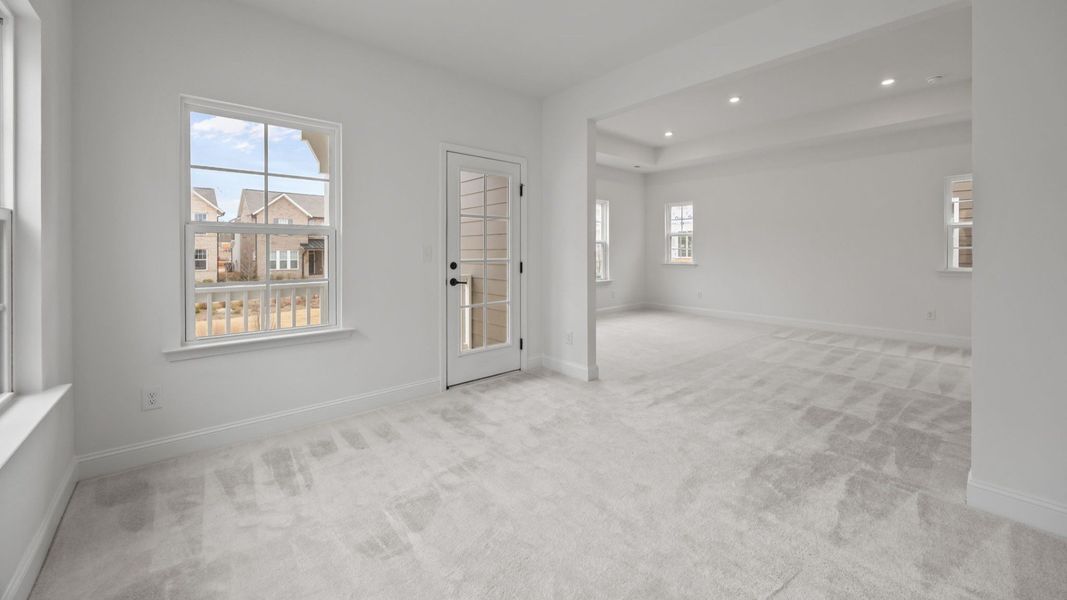 Brentwood Single Family home in River District by DRB Homes in Charlotte NC-  Bedroom