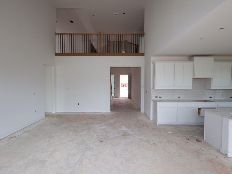 In-progress construction of a new home in Barksdale, Leander, TX (Image 26).