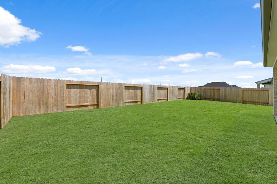 Front exterior of a new home in Briarwood Crossing, Rosenberg, TX, highlighting curb appeal (Image 18). Front exterior of a new home in Briarwood Crossing, Rosenberg, TX, highlighting curb appeal (Image 18).