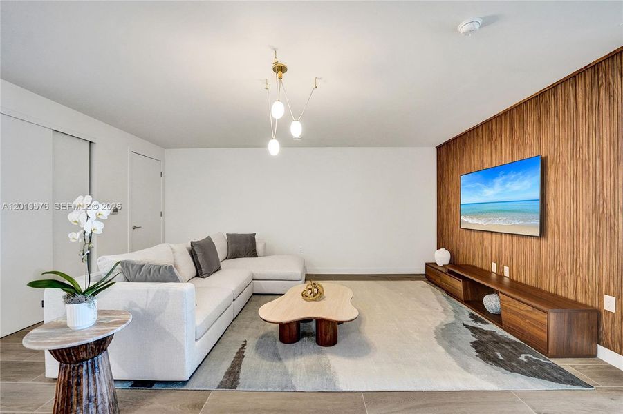 Furnished interior view inside a new home in , Pompano Beach (Image 42).