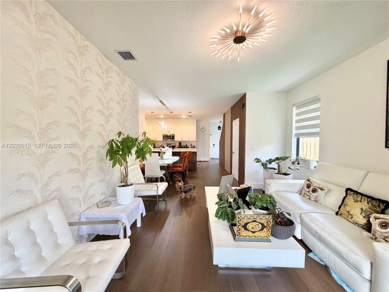 Furnished interior view inside a new home in , Dania Beach (Image 29).