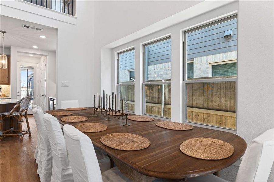 Furnished interior view inside a new home in Pecan Square, Northlake (Image 33).