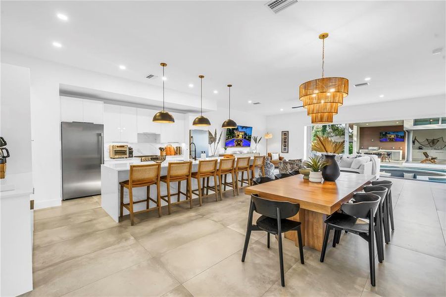 Furnished interior view inside a new home in , Sarasota (Image 7).