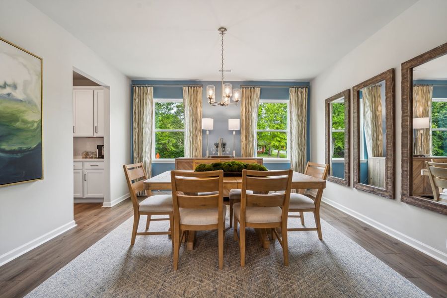 Representative furnished interior of a home built from the The Shiloh by Stanley Martin Homes in Glenhurst, Matthews (Image 16).