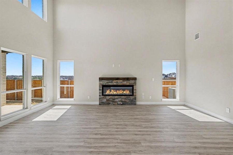 Spacious, unfurnished interior of a new home in Malabar Hill, Prosper (Image 28). Spacious, unfurnished interior of a new home in Malabar Hill, Prosper (Image 28).