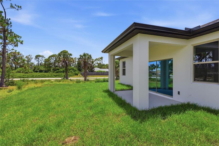 Exterior details and patio area of a home in , North Port (Image 23). Exterior details and patio area of a home in , North Port (Image 23).