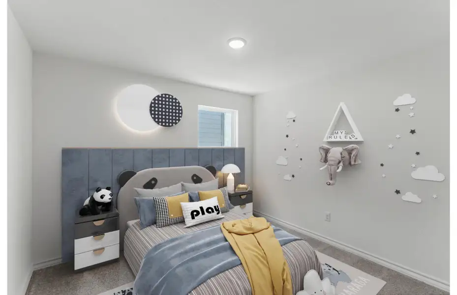 Representative furnished interior of a home built from the Afton by Centex in Davis Ranch, San Antonio (Image 7).