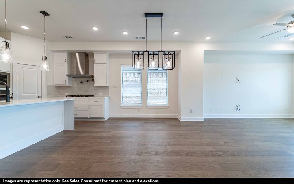 Representative unfurnished interior of a home built from the Shasta by CastleRock Communities in The Summit at Center Stage, Keller (Image 17).