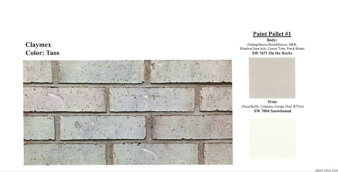 Sample of building materials used in homes in Lone Oak, San Antonio (Image 5). Sample of building materials used in homes in Lone Oak, San Antonio (Image 5).