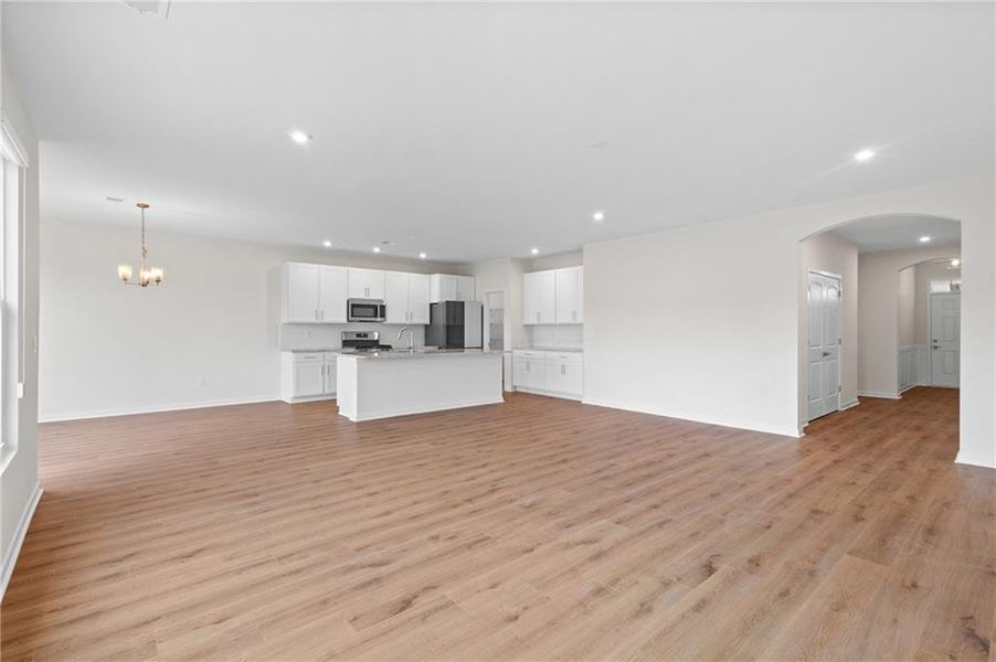 Spacious, unfurnished interior of a new home in , Braselton (Image 11). Spacious, unfurnished interior of a new home in , Braselton (Image 11).