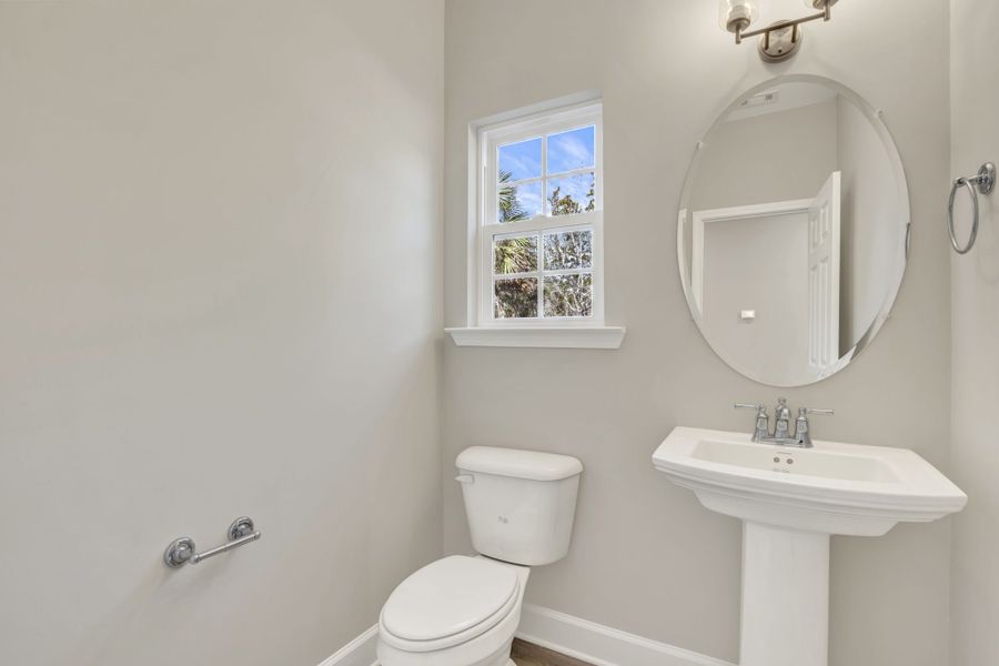 Hudson Plan Powder Room | Main Level Half Bath