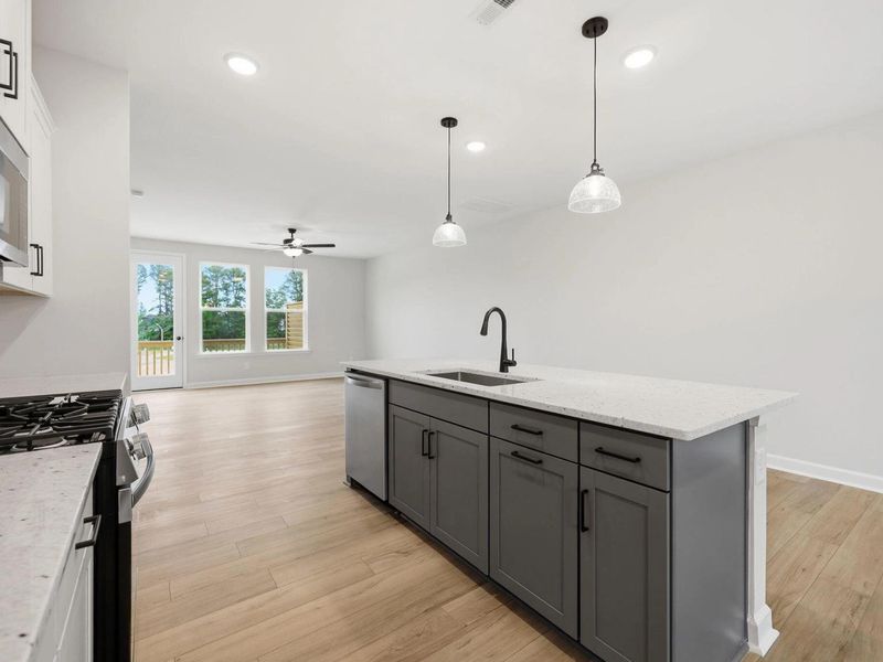 Furnished interior view inside a new home in Camden Park, Knightdale (Image 11).