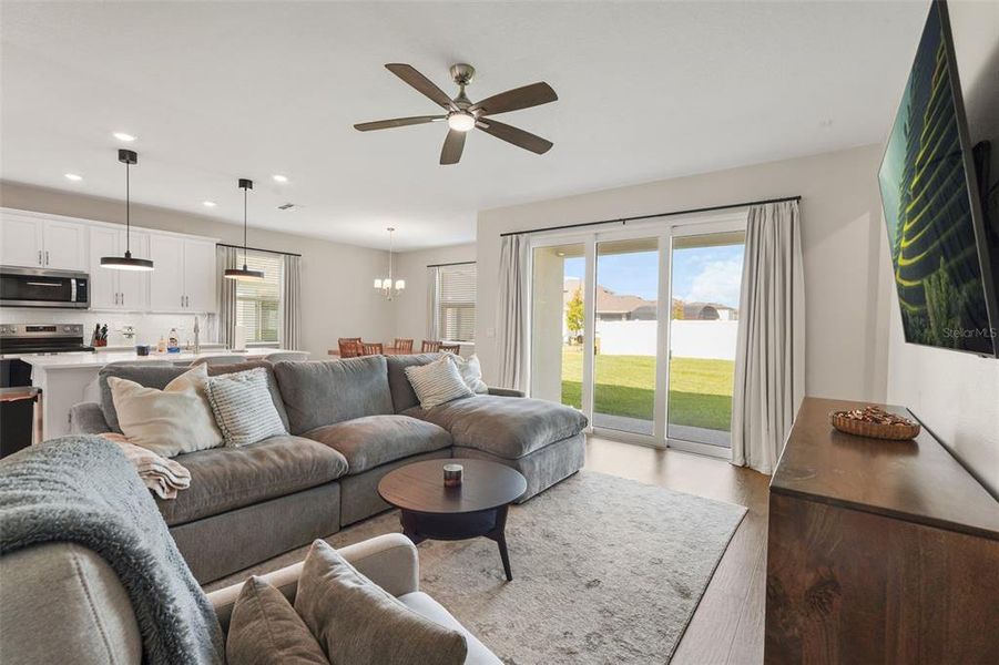 Furnished interior view inside a new home in Prairie Oaks, St. Cloud (Image 10).