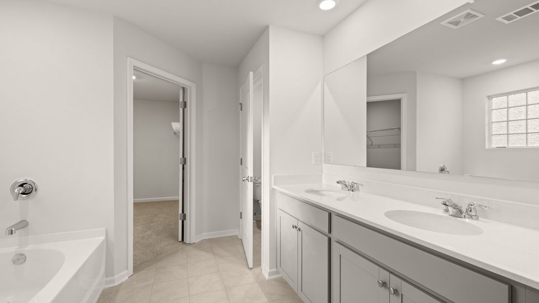 Furnished interior view inside a new home in Liberty Crossing, Braselton (Image 8).
