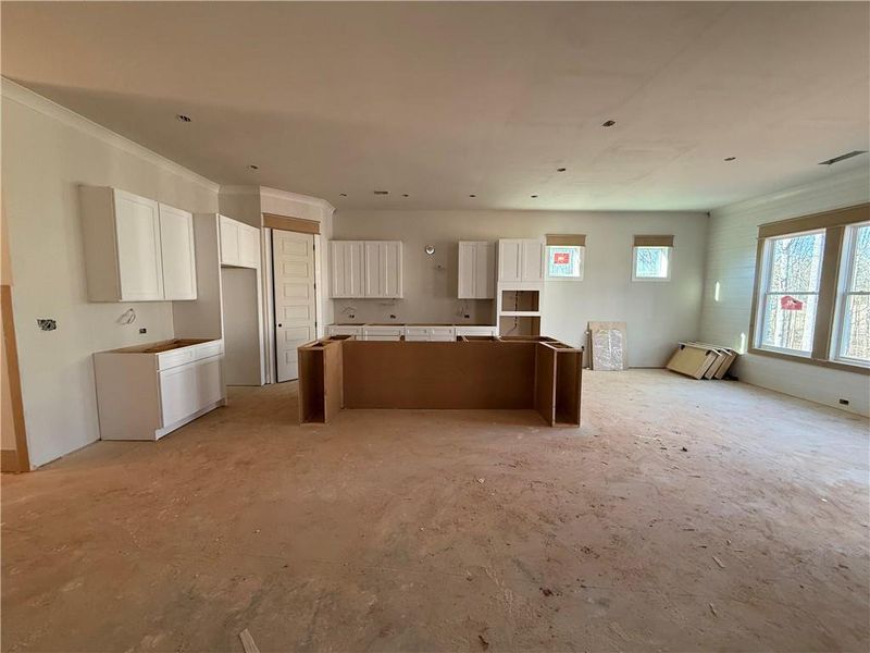 In-progress construction of a new home in , Pendergrass, GA (Image 6).