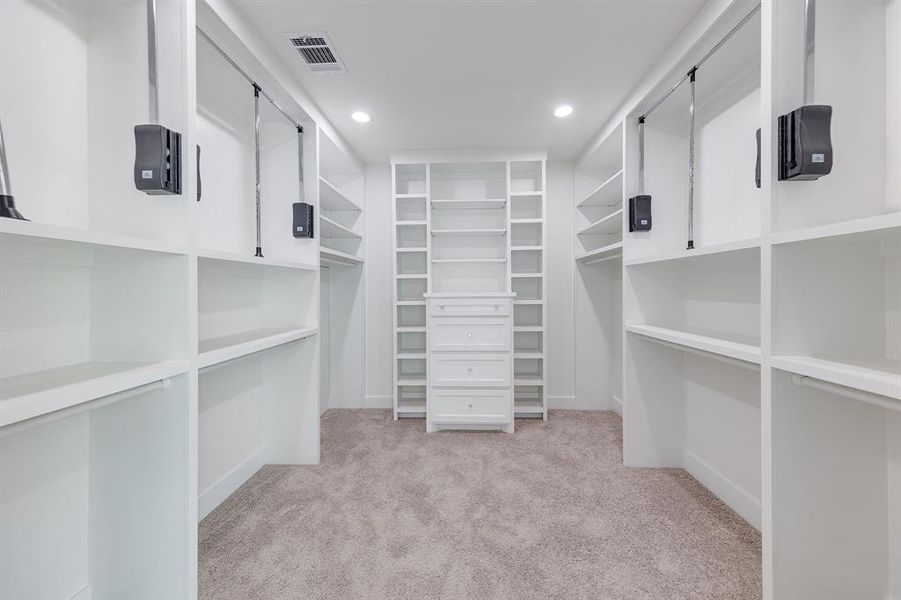 Master bedroom closet