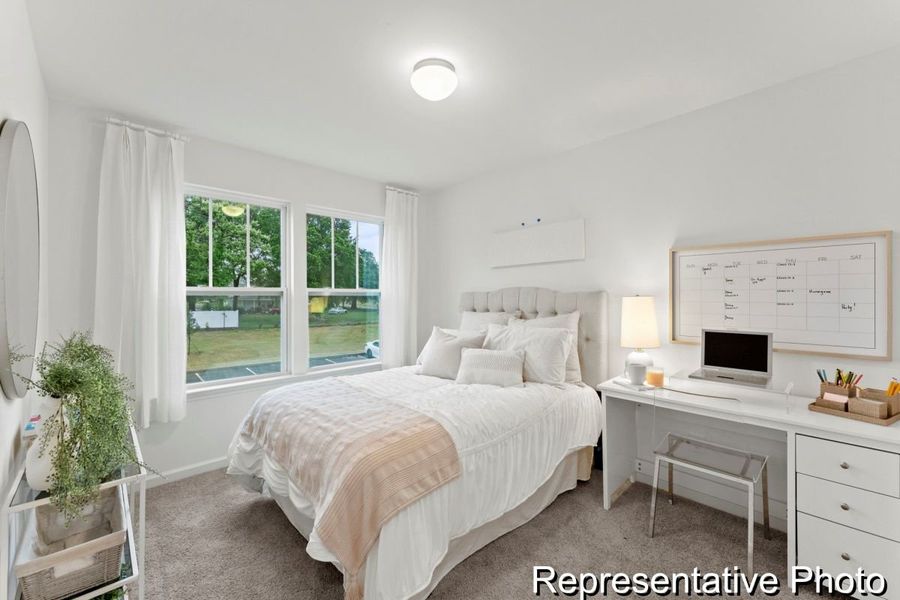 Furnished interior view inside a new home in Buies Creek Townhomes, Lillington (Image 19).