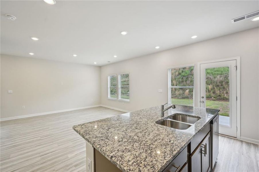 Furnished interior view inside a new home in Hawthorne Station, College Park (Image 5).