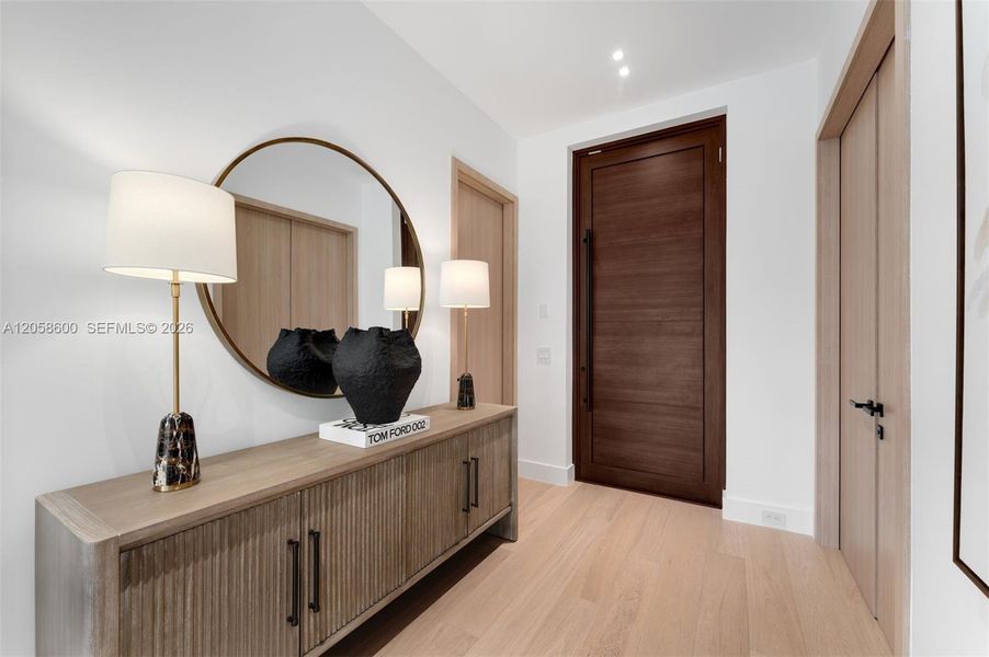 Furnished interior view inside a new home in , Miami (Image 13).