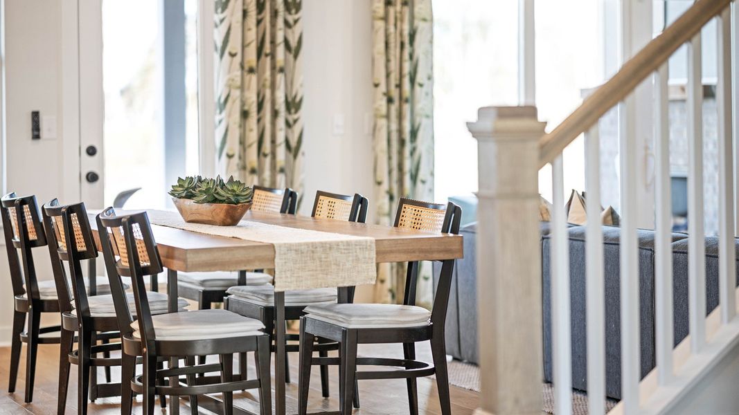 Representative furnished interior of a home built from the Wynwood by DRB Homes in McClure Farms, Columbia (Image 38).